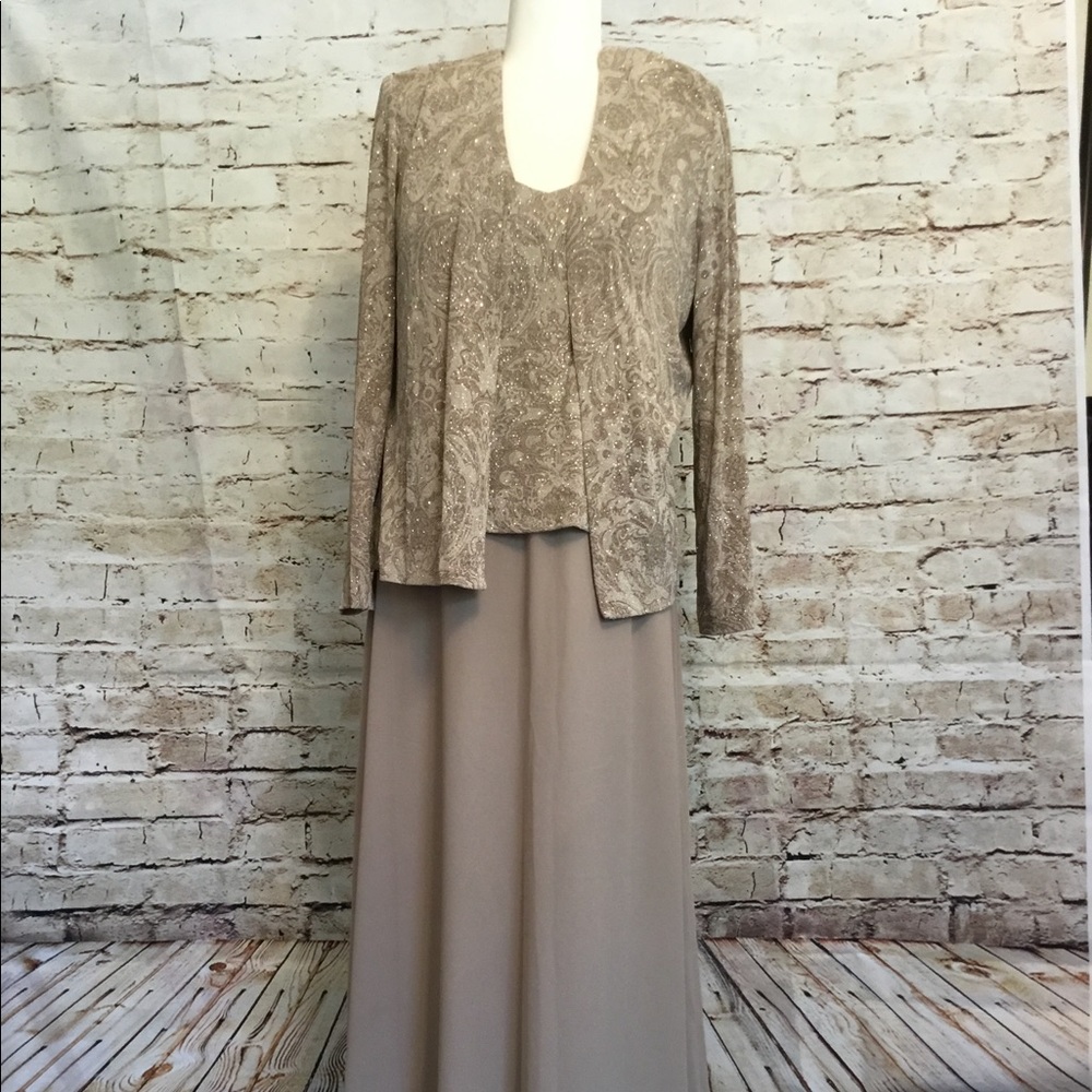 Dress, Formal, Floor length, Mother of the Bride